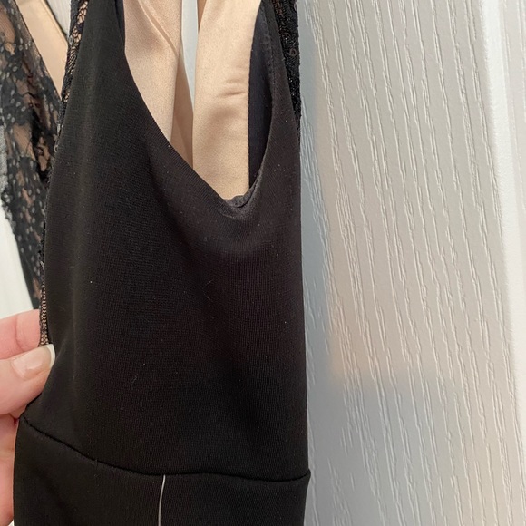 Stunning Black Jeweled Dress by Tahari. NWT. Never worn. Super Flattering - Picture 4 of 16